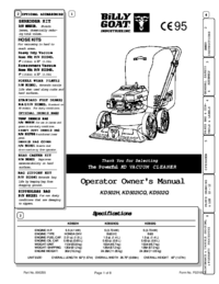 Per vedere il documento Billy-goat KD502ICQ Manuale Utente