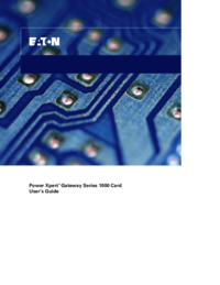 Per vedere il documento Eaton-electrical 1000 Manuale Utente