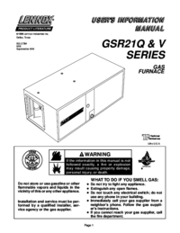 Per vedere il documento Lennox-international-inc GSR21Q Manuale Utente