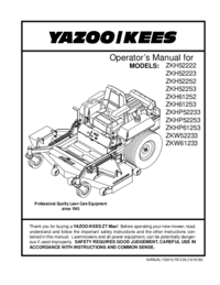 Per vedere il documento Yazoo_kees ZKH52222 EN Manuale Utente
