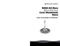 Per vedere il documento Treasure-garden BA50x Art Deco Base Manuale Utente