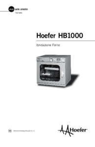 Per vedere il documento Hoefer HB1000 Manuale Utente