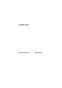 Per vedere il documento Aeg-Electrolux F40742 Manuale Utente