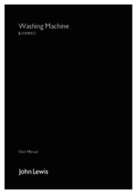 Per vedere il documento John Lewis JLWM1437 Manuale Utente