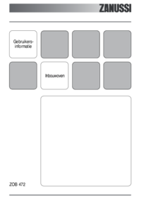 Per vedere il documento Zanussi ZOB472W Manuale Utente